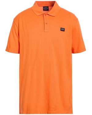 Paul & Shark Polo Shirts - Orange