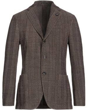 Lardini Suit Jacket - Brown