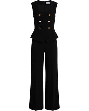 SIMONA CORSELLINI Jumpsuit Polyester, Elastane - Black