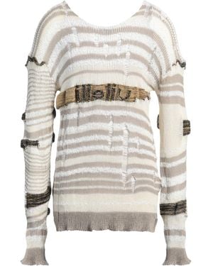 VITELLI Jumper Mohair Wool, Cotton, Polyamide, Polyester - White