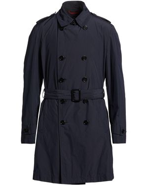 Fay Overcoat & Trench Coat - Blue