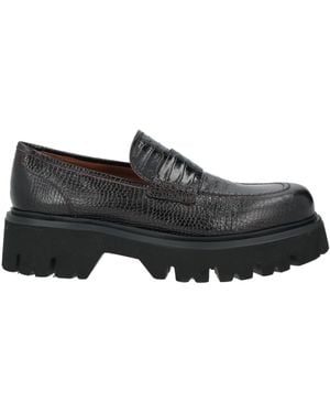 Giovanni Conti Loafers Leather - Black