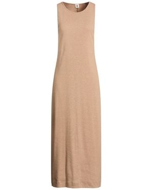 By Malene Birger Maxi Dress Cotton, Elastane - Natural