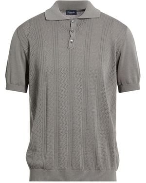 Drumohr Polo Shirt Cotton - Grey