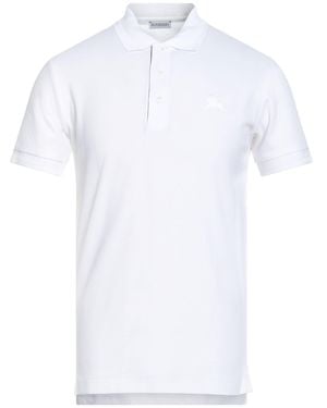 Burberry Polo Shirts - White