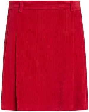 Circolo 1901 Mini Skirt Cotton, Polyester - Red