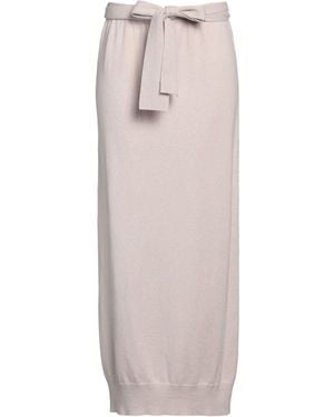 Antonelli Maxi Skirt Wool, Silk, Cashmere - Gray