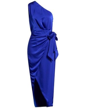 Misha Vestito Lungo - Blu