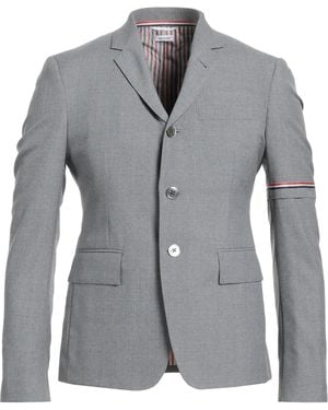 Thom Browne Blazer Wool, Polyester - Gray