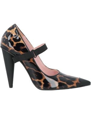 Ras Court Shoes - Black
