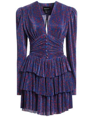 Sabina Musayev Mini Dress - Blue