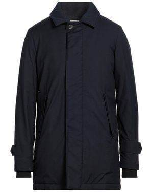 Camplin Coat Polyester, Viscose, Polyurethane - Blue