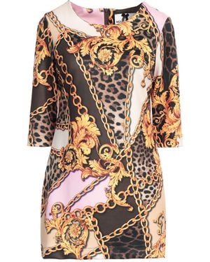 No Secrets Mini Dress Polyester, Elastane - Natural