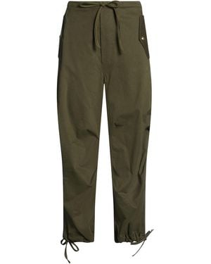 FRONT STREET 8 Pants Cotton, Elastane - Green