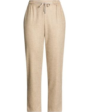 Barba Napoli Pants Wool, Cashmere - Natural