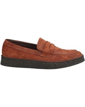Pantanetti Per Tarquini Loafers Leather - Brown