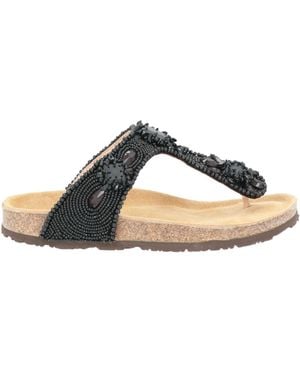 Maliparmi Thong Sandals - Black