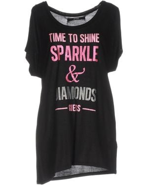 Guess T-Shirt Viscose - Black