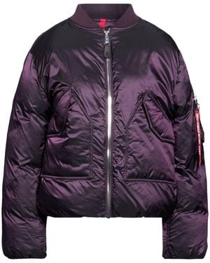Alpha Industries Puffer Nylon - Purple