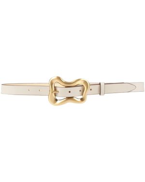 Rag & Bone Belt Leather - White