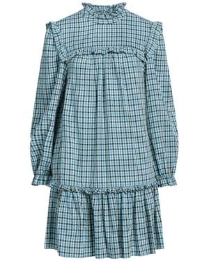 RIXO London Mini Dress - Blue