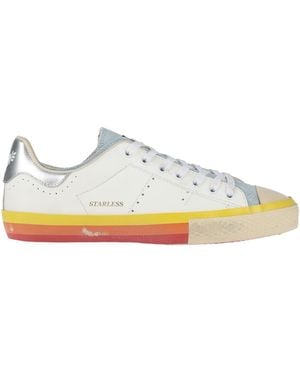 HIDNANDER Archetypal Sneakers Leather, Textile Fibers - White