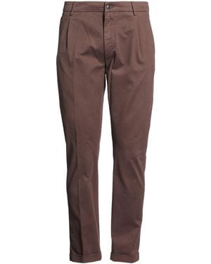 BARMAS Pants Cotton, Elastane - Brown