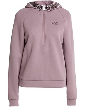 EA7 Lilac Sweatshirt Cotton, Polyester - Purple