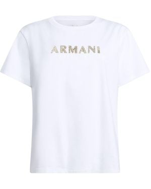 ARMANI EXCHANGE T-Shirts - White