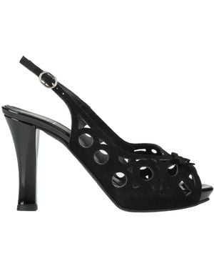 Sgn Giancarlo Paoli Sandals - Black