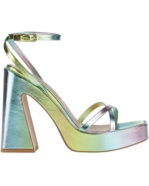Kalliste Sandals Leather - Green