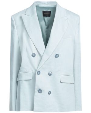 ANDAMANE Sky Blazer Linen, Viscose, Elastane - Blue
