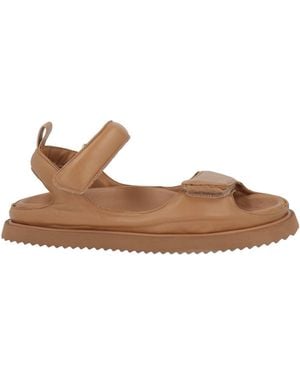 Elena Iachi Sandals Leather - Brown
