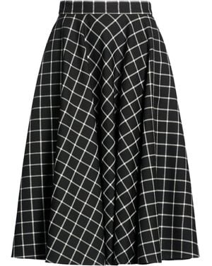 Dior Midi Skirt Virgin Wool - Black