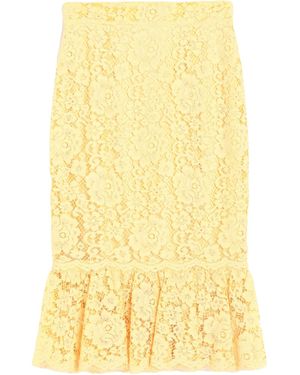 Dolce & Gabbana Gonna Midi - Giallo
