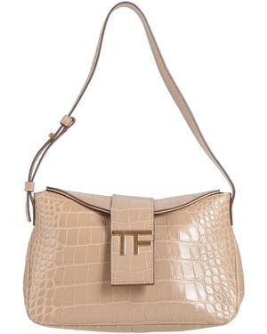Tom Ford Handbag Leather - Natural