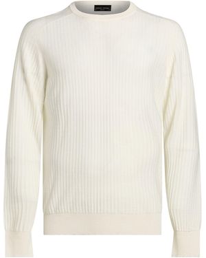 Roberto Collina Pullover - Weiß