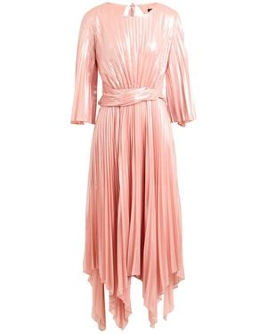 SIMONA CORSELLINI Edizione Limitata Midi Dress Polyester, Polyamide, Elastane - Pink
