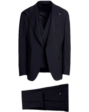 Gabriele Pasini Suit Polyester, Wool, Elastane - Blue