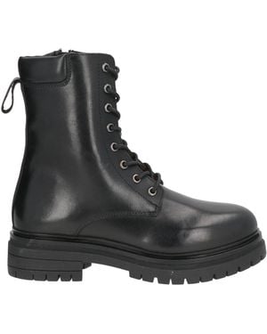 Emanuélle Vee Ankle Boots Cow Leather - Black