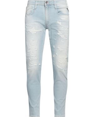 Replay Jeans Cotton, Elastomultiester, Elastane - Blue