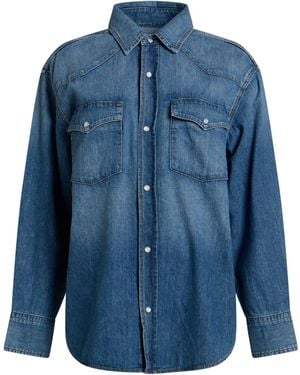 Citizens of Humanity Denim Shirt Cotton - Blue