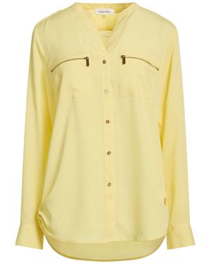Calvin Klein Shirt Polyester - Yellow