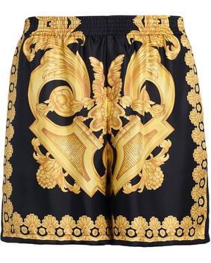 Versace Shorts & Bermuda Shorts - Metallic