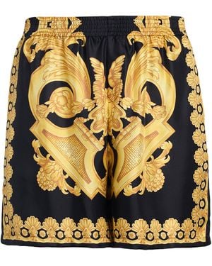 Versace Shorts & Bermuda Shorts - Metallic