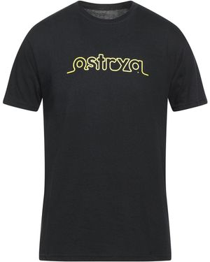 Ostrya T-Shirt Cotton, Polyester - Black