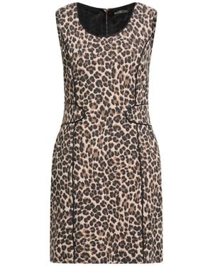 Angelo Marani Mini Dress Viscose, Polyamide, Elastane - Natural