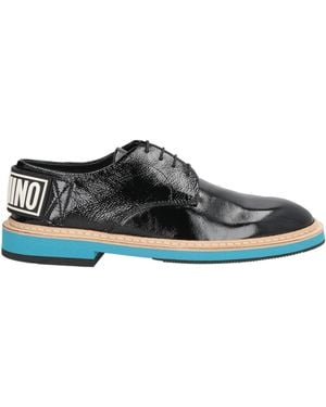 Moschino Lace-Up Shoes - Black