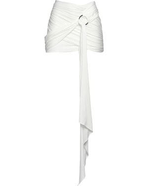 The Attico Mini Skirt - White