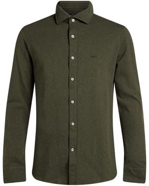 Paul & Shark Military Shirt Cotton - Green